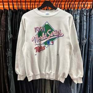 Vintage 1991 World Series Minnesota Twins Salem Sportswear Sweatshirt - Large